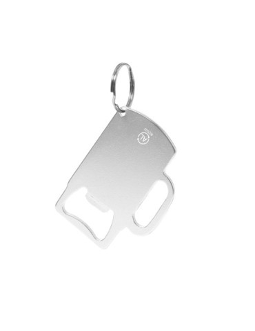 Porte-Clés Ouvre Bouteille Personnalisé Berman Couleurs : Argent