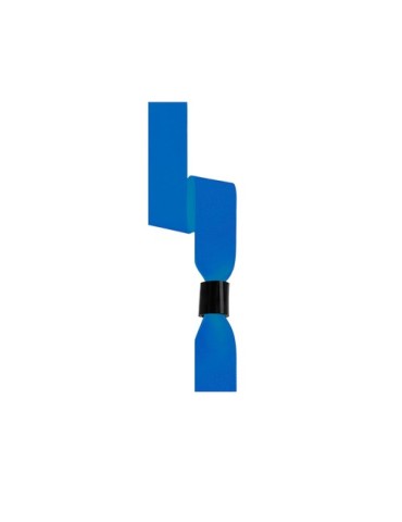 Bracelet publicitaire personnalisé Clasmy Couleurs : BLEU FLUOR