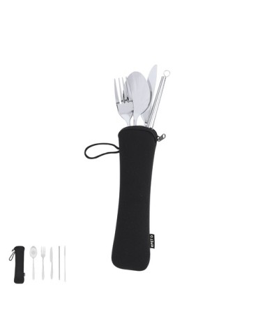 Set de Couverts Personnalisés Sinix Couleurs : Argent