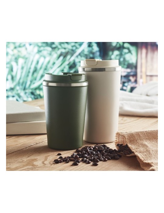 Gobelet isotherme double paroi personnalisé - BRACE 350ml pas cher