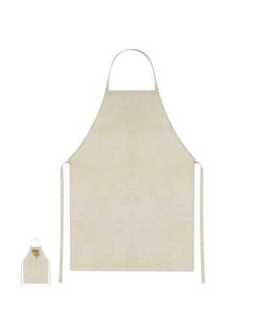 Tablier publicitaire de sublimation personnalisé Zyriel Couleurs : NATURELLE