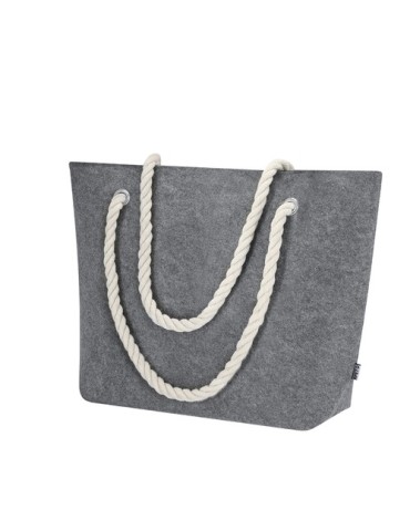 Sac en toile réutilisable Northax Couleurs : bleu marine