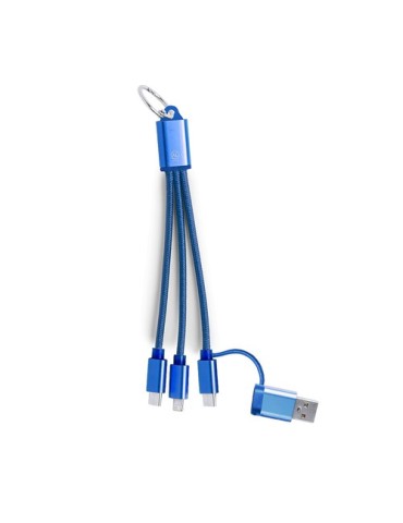 Câble de Charge Publicitaire Bikoc Couleurs : bleu