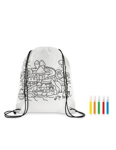 Sac à Cordon Personnalisé en Non Tissé - CARRYDRAW 2