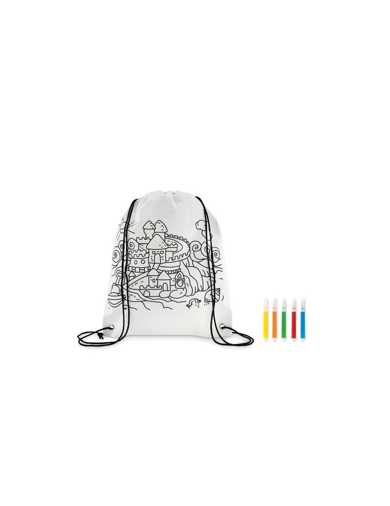 Sac à Cordon Personnalisé en Non Tissé - CARRYDRAW