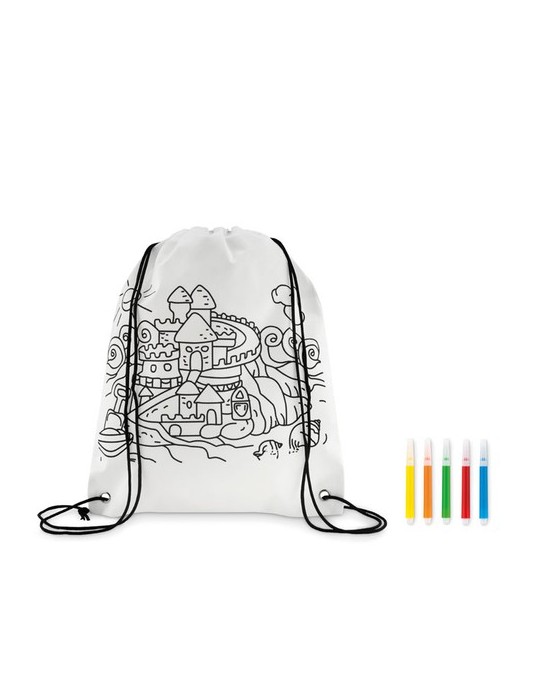 Sac à Cordon Personnalisé en Non Tissé - CARRYDRAW