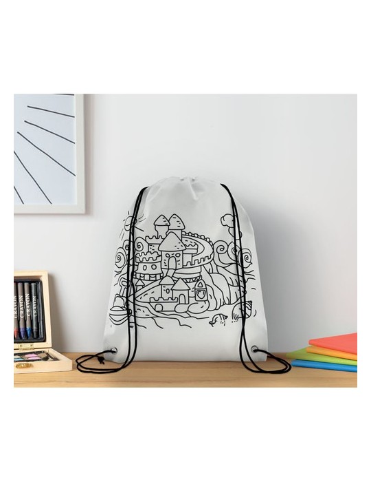 Sac à Cordon Personnalisé en Non Tissé - CARRYDRAW