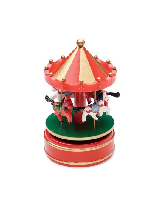 WHIRLY Boîte à musique mini carrousel