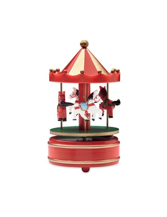 WHIRLY Boîte à musique mini carrousel