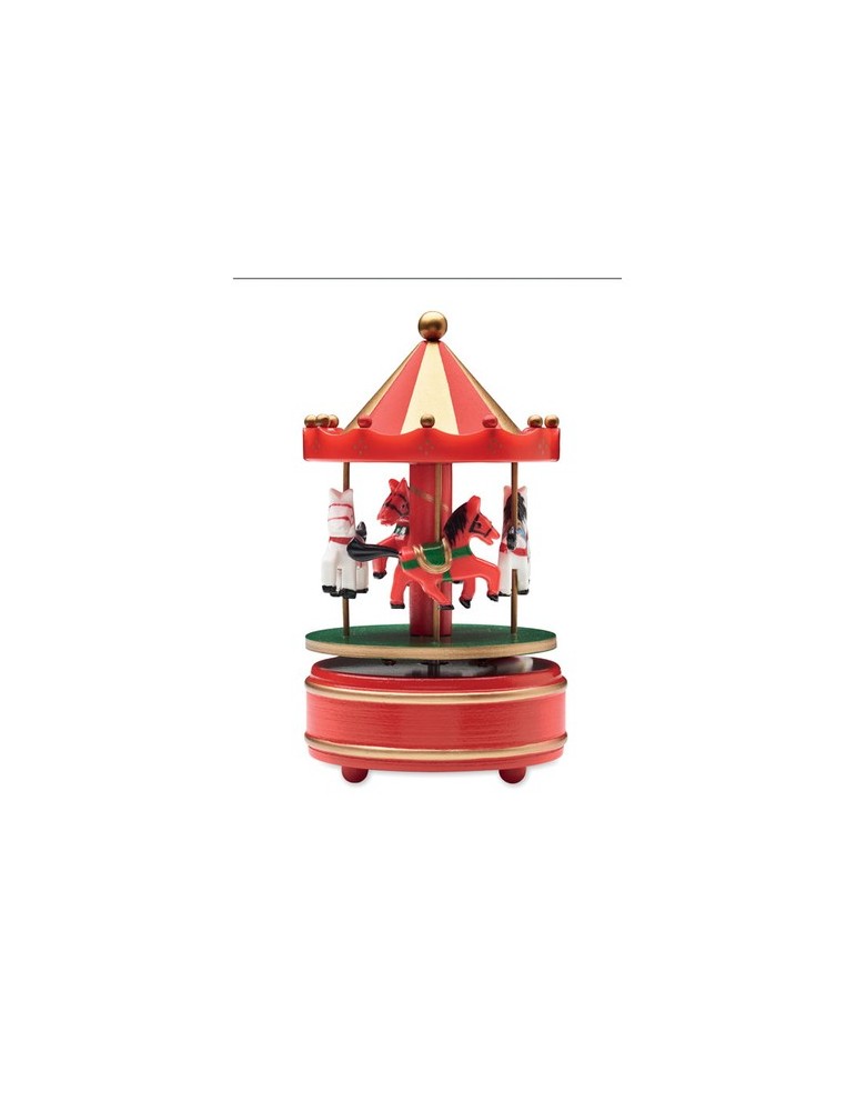 WHIRLY Boîte à musique mini carrousel