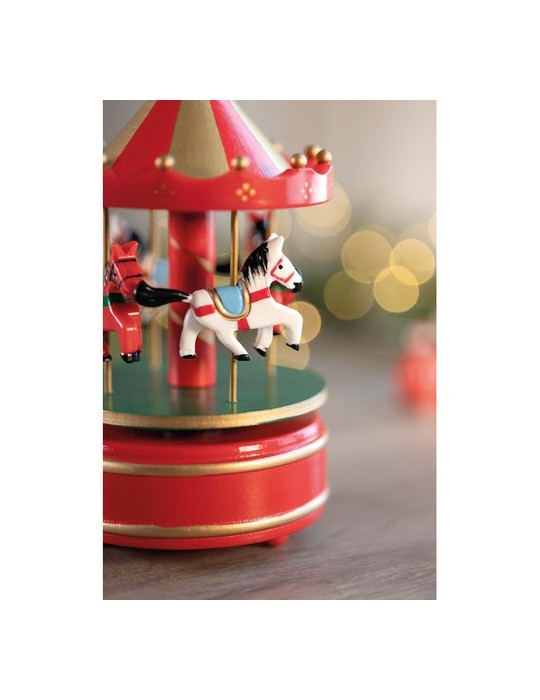 WHIRLY Boîte à musique mini carrousel