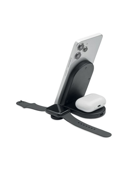ELASTI Chargeur pliable 3-en-1 15W