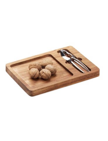 NUTPLATE Set de casse-noix en acacia 2