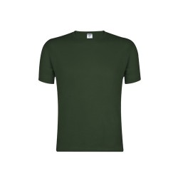 T-Shirt Adulte Couleur Personnalisé MC180 "keya" Matières : coton Taille textile : L Couleurs : bleu marine foncé marquage laser