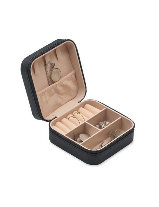 JULBOX Boîte à bijoux de voyage en PU