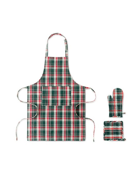 SANTAPRON Set de cuisine en coton