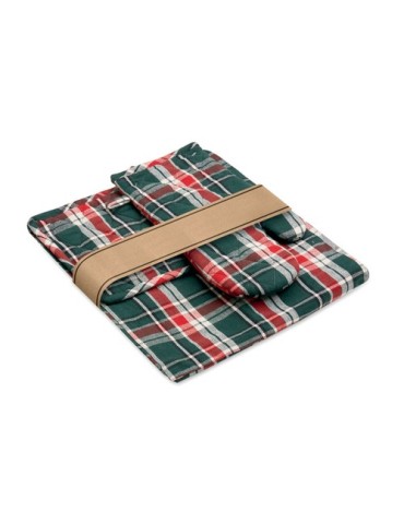 SANTAPRON Set de cuisine en coton 2