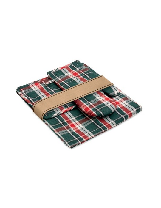 SANTAPRON Set de cuisine en coton