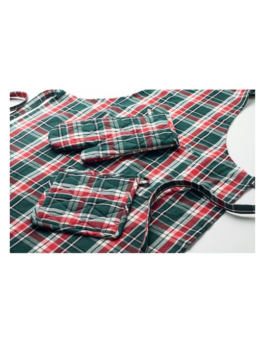 SANTAPRON Set de cuisine en coton