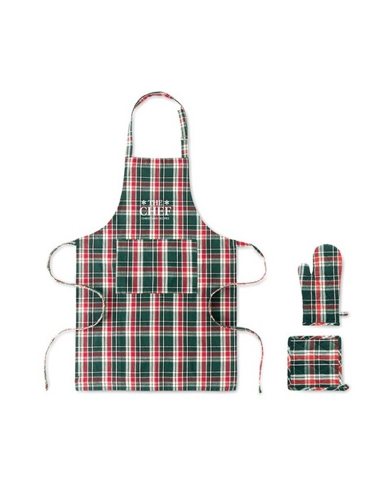SANTAPRON Set de cuisine en coton