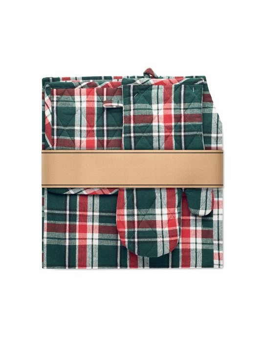 SANTAPRON Set de cuisine en coton