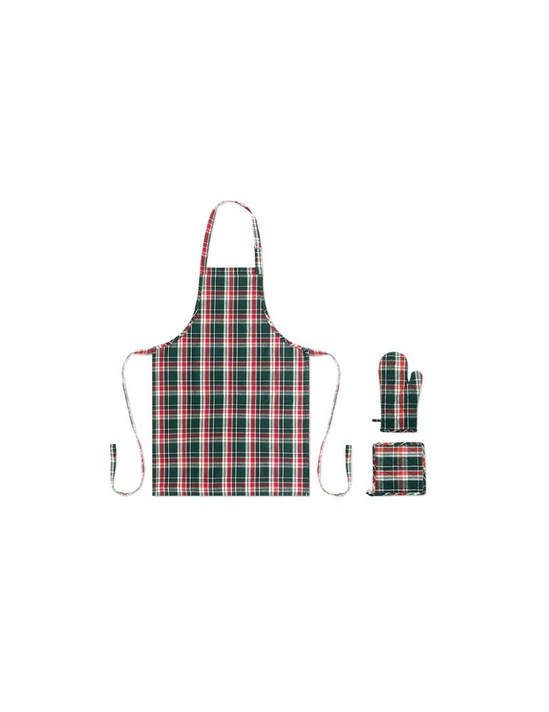 SANTAPRON Set de cuisine en coton