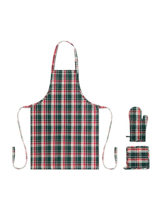 SANTAPRON Set de cuisine en coton