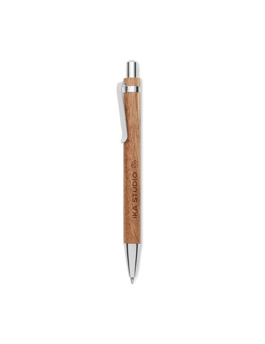 JAKARTA Stylo à bille en bois d'acacia