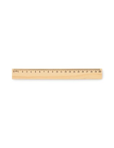 RULER20 Règle en bois 20cm