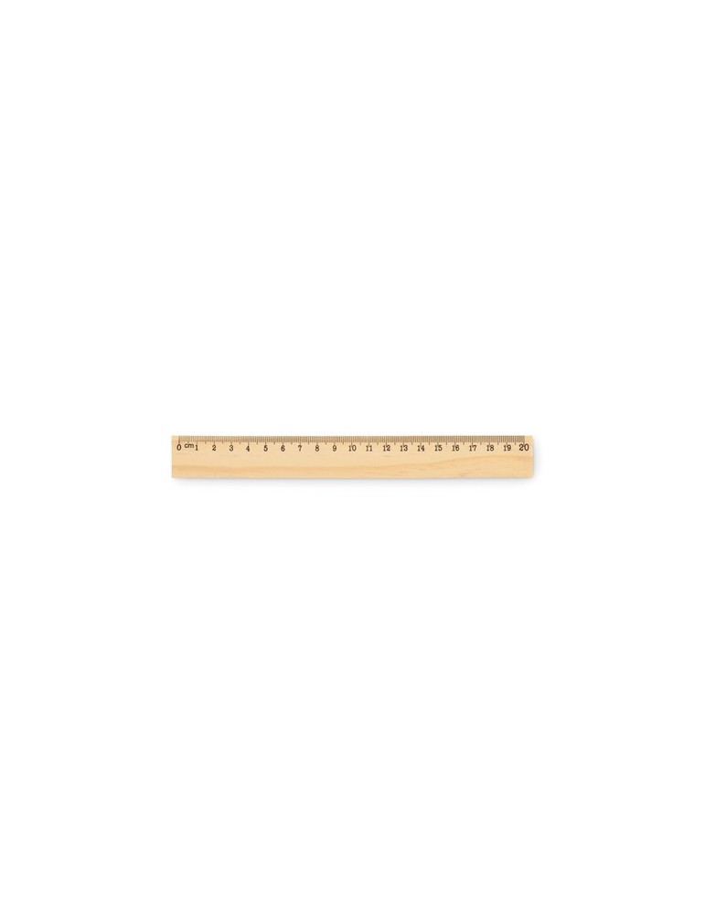 RULER20 Règle en bois 20cm