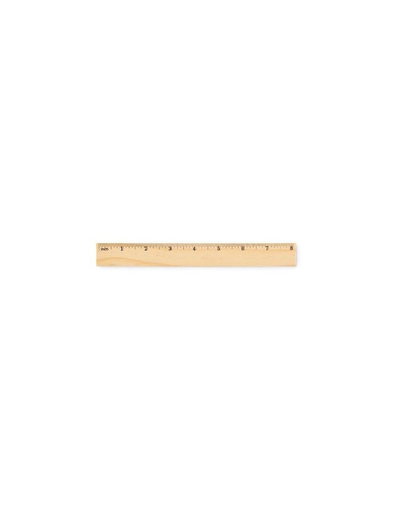 RULER20 Règle en bois 20cm