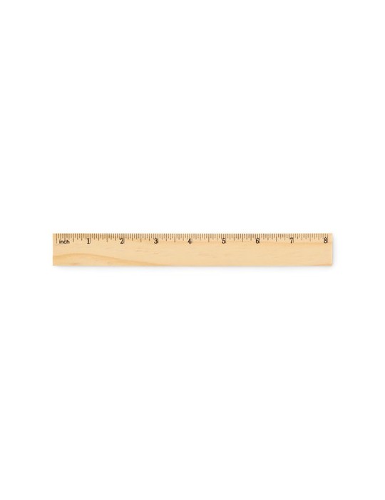 RULER20 Règle en bois 20cm