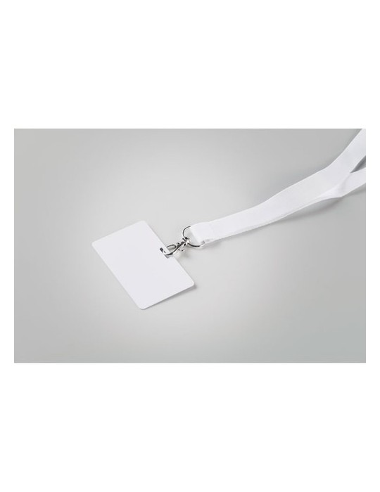 BADSMALL Badge pour lanyard 54 x 86 mm