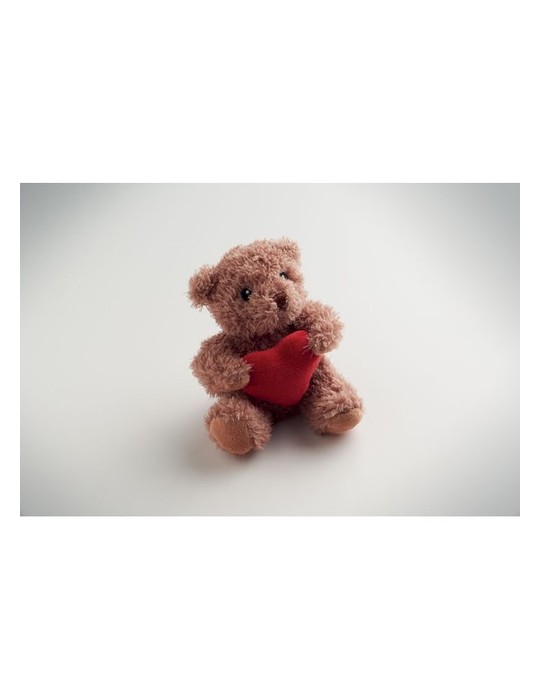 CUDDLE Petit ours peluche avec cœur