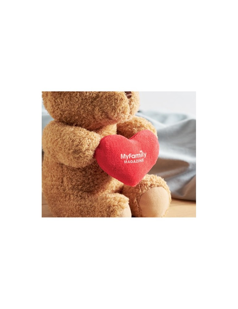 SNUGGLE Grand Ourson avec cœur 23cm