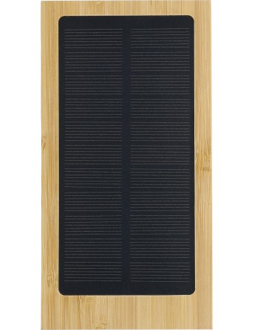 Power bank solaire en bambou Elz