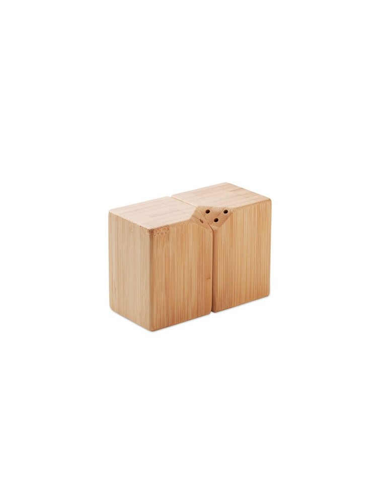 BOTH Set sel et poivre en bambou