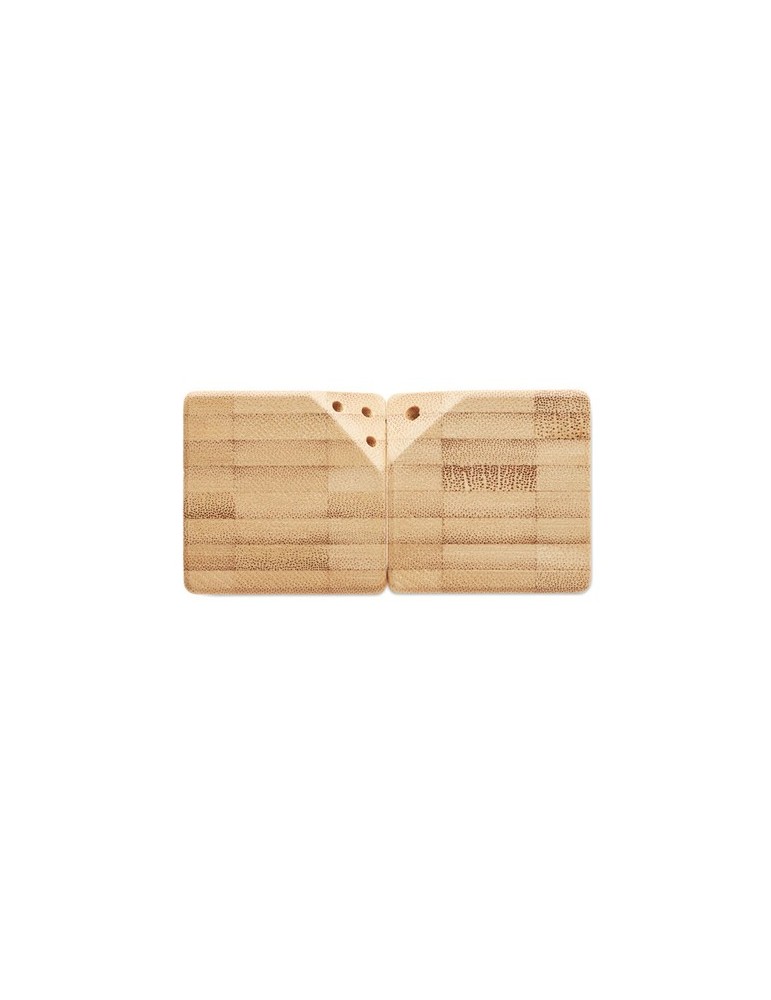 BOTH Set sel et poivre en bambou