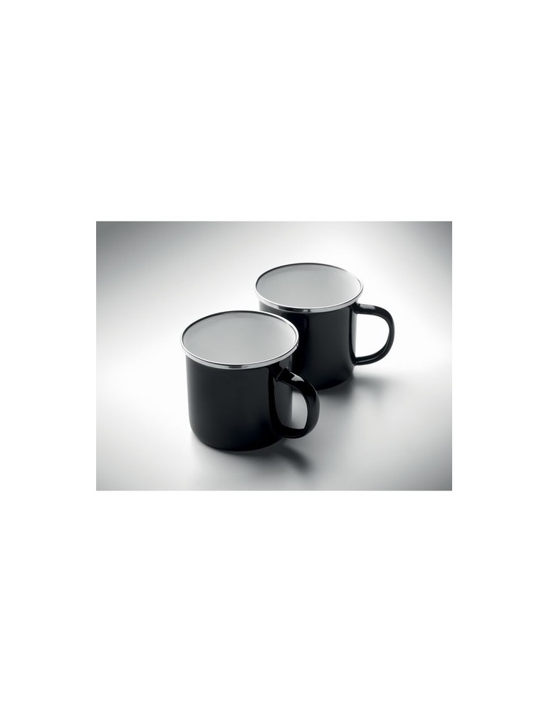 AGRADABLE Ensemble couverture et 2 mugs
