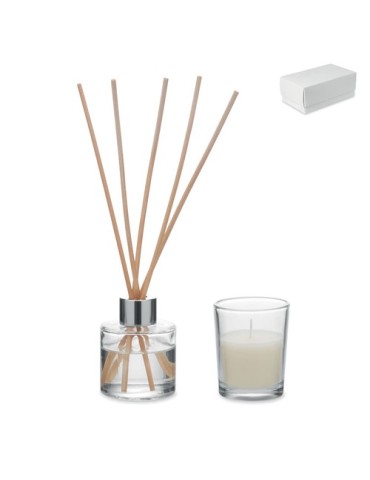 MUSKA SET Set bougies et diffuseur