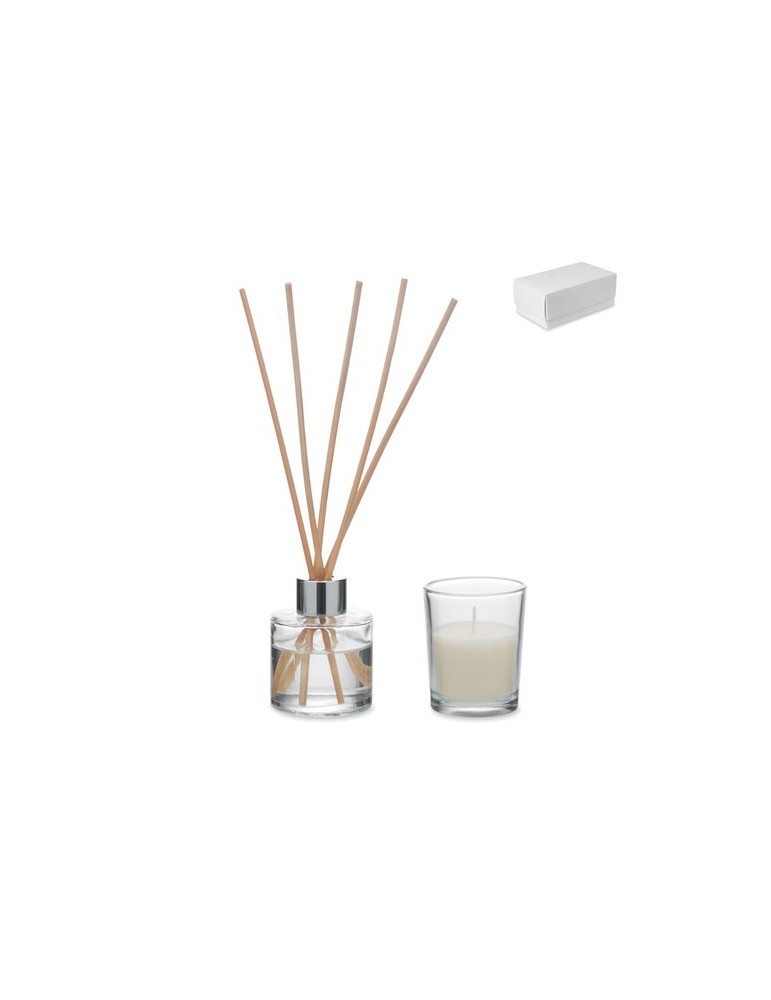 MUSKA SET Set bougies et diffuseur