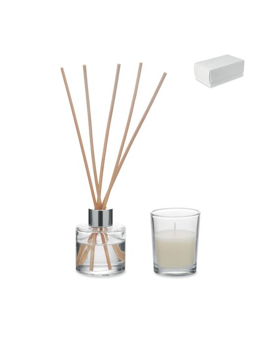 MUSKA SET Set bougies et diffuseur