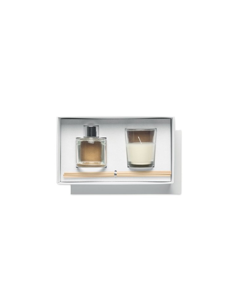 MUSKA SET Set bougies et diffuseur