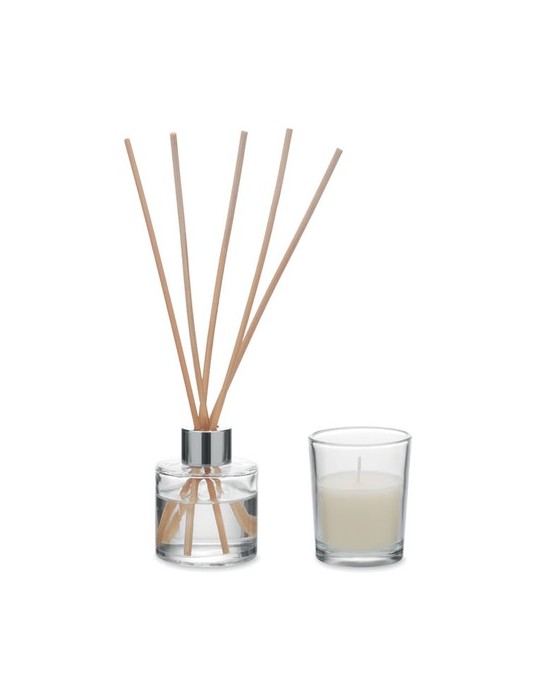 MUSKA SET Set bougies et diffuseur