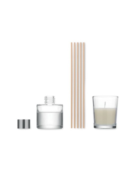 MUSKA SET Set bougies et diffuseur