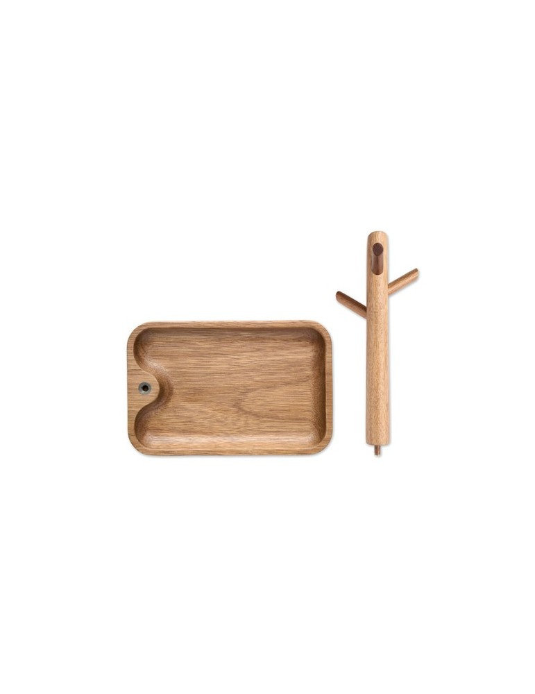 BRANCA Vide poches en bois d'acacia