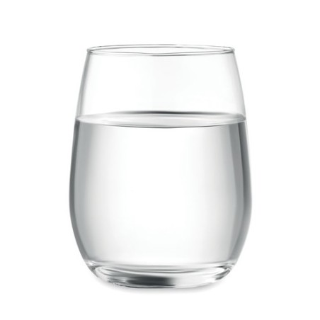 Verre recyclé  de 420 ml - DILLY Matières : verre recyclé Couleurs : transparent personnalisable avec votre logo