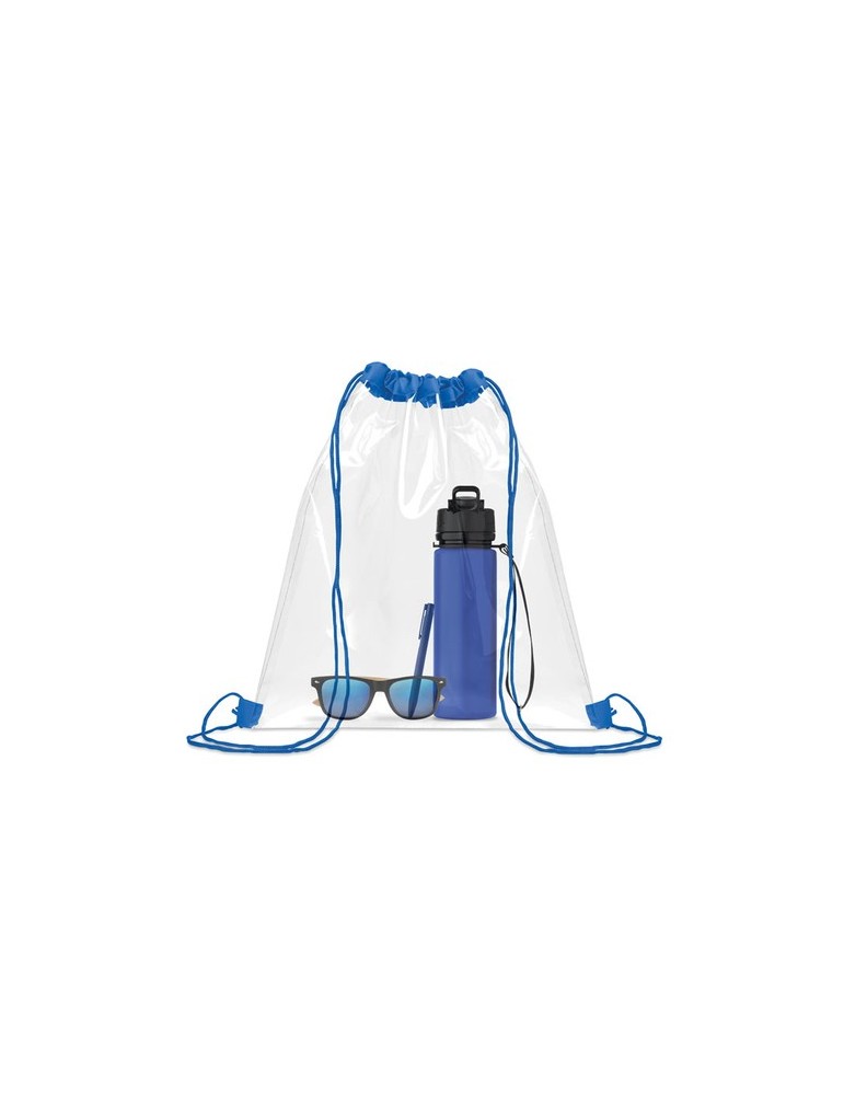 USEE Sac à cordon transparent