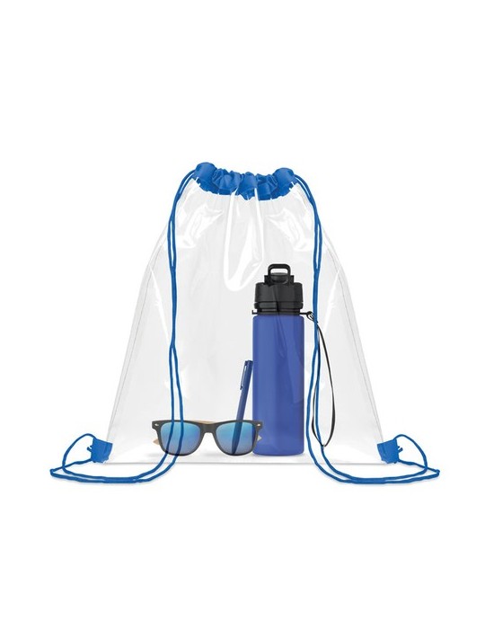 USEE Sac à cordon transparent