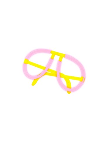 Lunettes publicitaires lumineuses Tobeck Couleurs : FLUOR FUCHSIA